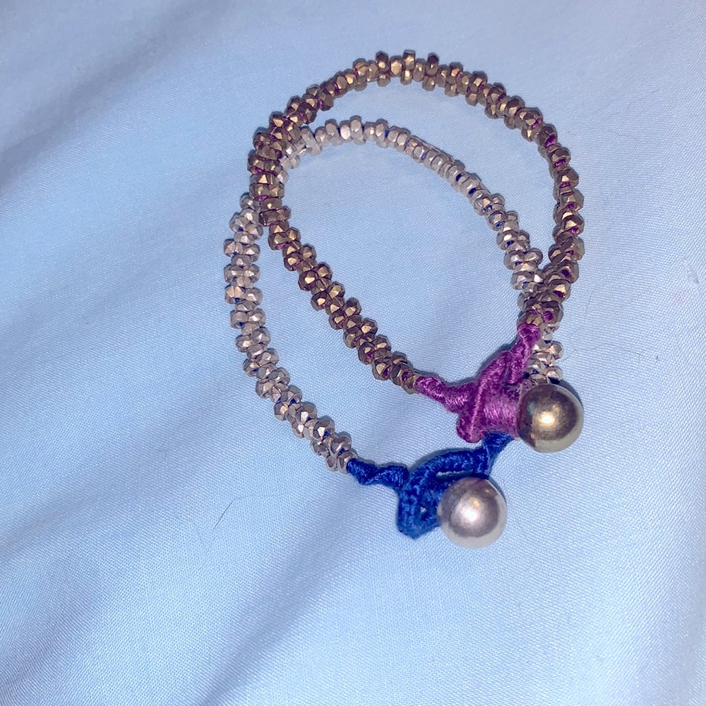 Noonday Bracelets Gold and Silver